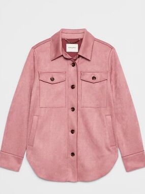 Banana Republic Factory - Vegan Suede Overshirt